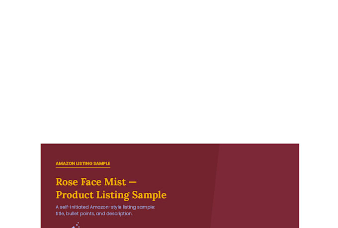 write amazon listing copy and product descriptions